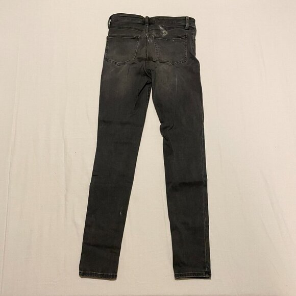 Uniqlo Womens Size 27x32 Skinny High Rise Jeans Stains - Picture 10 of 16